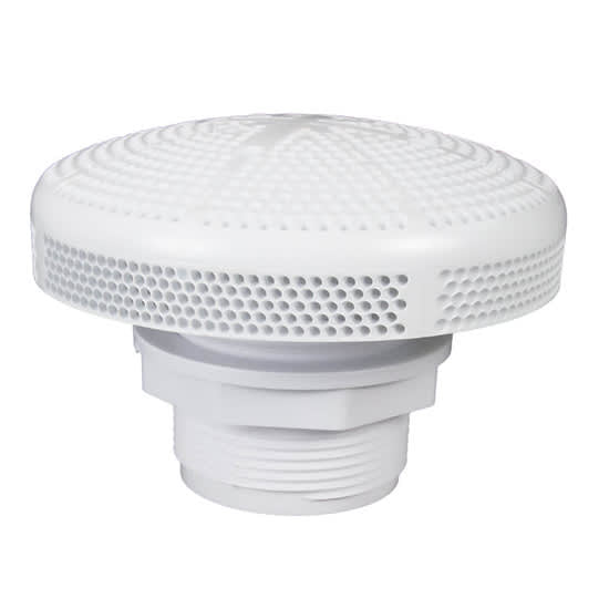 CMP 2" Socket VGB Fiberglass Main Drain, White | 25215-000-000