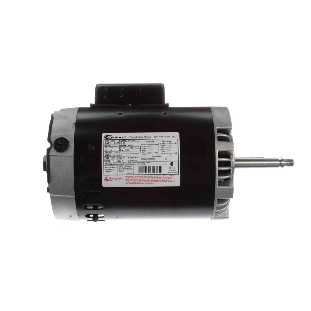 Century Polaris Booster Pump Motor 3/4HP 3450 RPM 56CZ Frame | B625