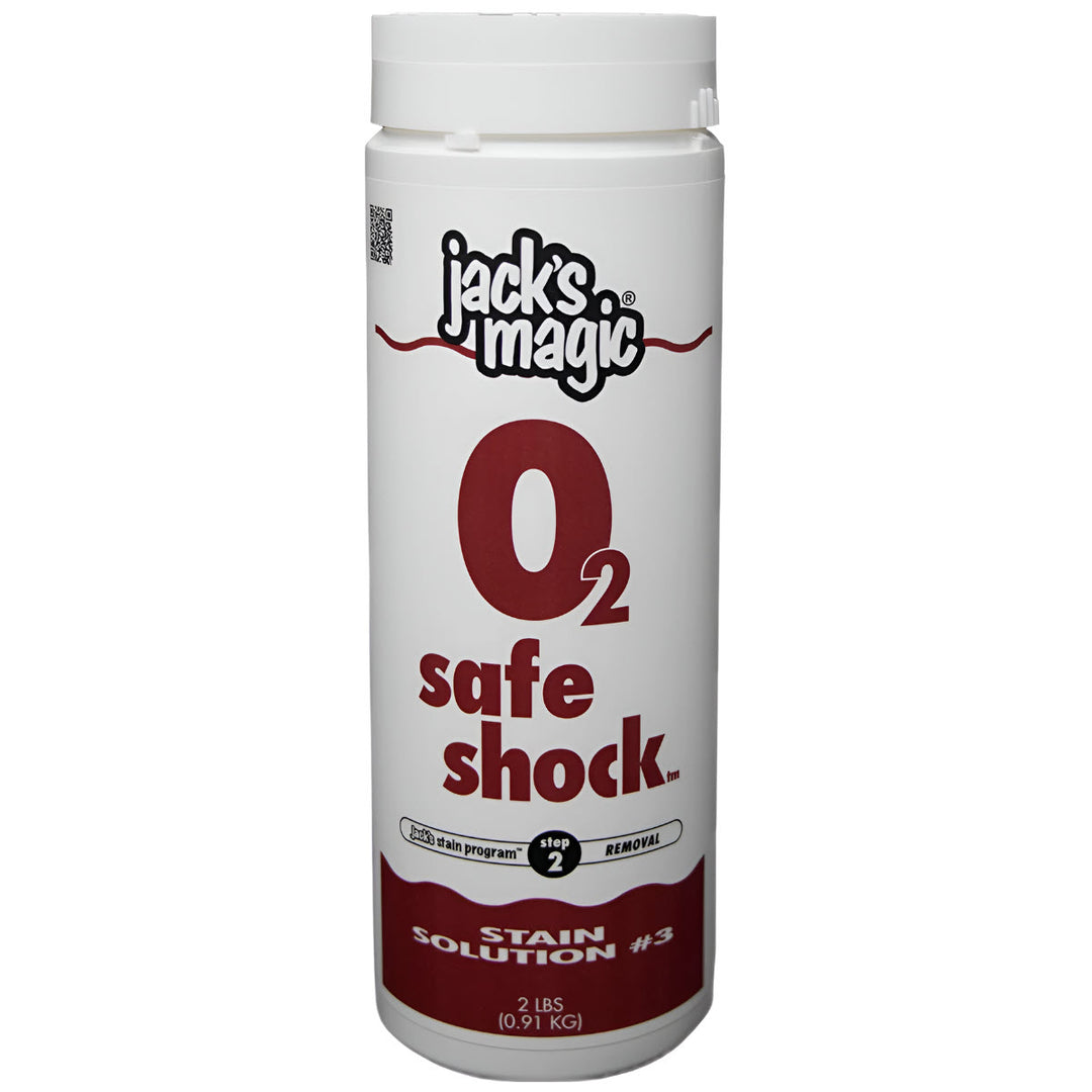 Jacks Magic Stain Solution #3 Safe Shock, 2 lb Bottle | JMSAFE2