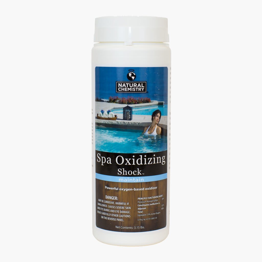 Natural Chemistry Spa Oxidizing Shock, 3.15 lb Bottle | 14206NCM