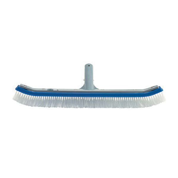 Ocean Blue 18" Curved Mixed Bristle Wall Brush w/ Aluminum Back | 110012
