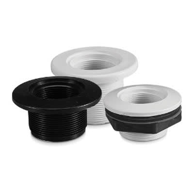 Pentair Return Fittings, 1-1/2" FIPT with Screws, Vinyl liner, White, Gunite | 86205100