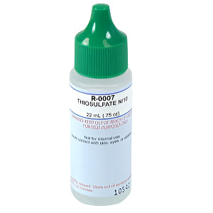 Taylor Thiosulfate N/10 Dropper Bottle, 3/4 oz, 24/Pack | R-0007-A-24