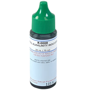 Taylor Total Alkalinity Indicator, 3/4 oz, 24/Pack | R-0008-A-24