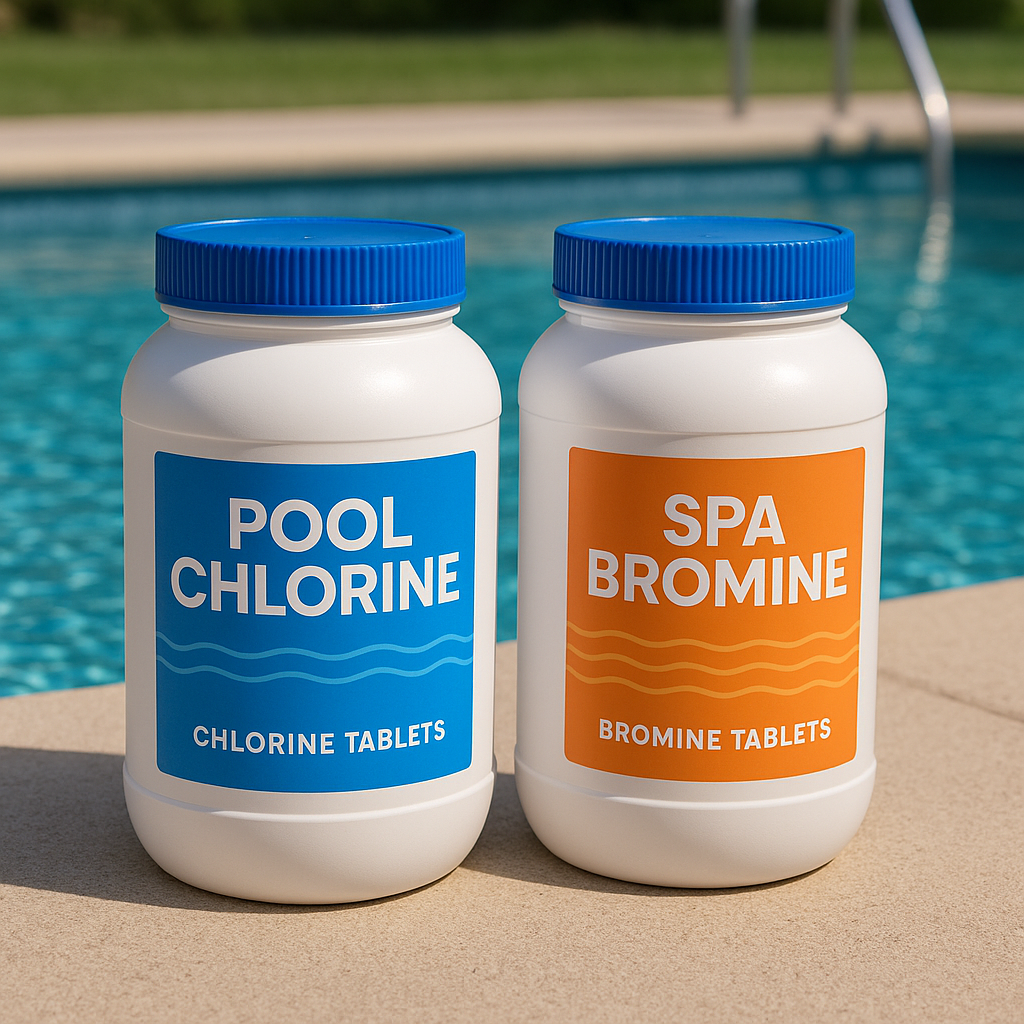 Chlorine vs. Bromine: Which Sanitizer Is Best for Your Pool or Spa?