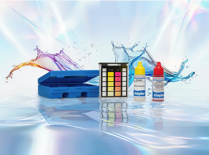 Taylor 3-Way OTO Test Kit For Total Chlorine, Bromine, Ph | K-1000-12