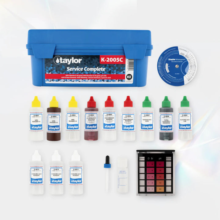 Taylor Service 9-way High-DPD Complete Test Kit w/ Increased Testing Capacity | K-2005C-8