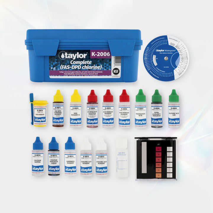 Taylor Complete Test Kit 8-Way FAS-DPD | K-2006
