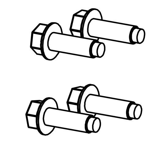 Pentair Motor Bolts (Set of 4) | IntelliFlo3 / IntelliPro3 VSF Pool Pump | 074165Z