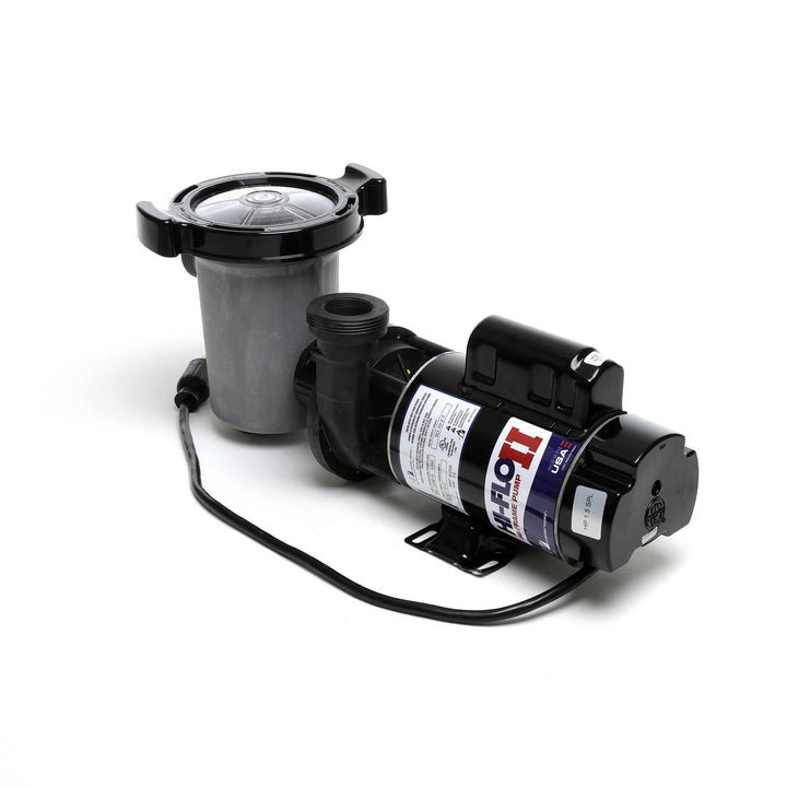 Waterway 2 HP Hi-Flo 2 Dual-Speed Above Ground Pump - 115V Twist-Lock Cord  | SD-10-2-T