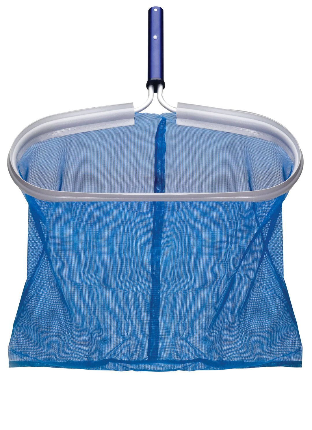 Leaf Rake Blue Color Ocean Blue Deluxe Aluminum Leaf Rake – Durable & Strong – Poolaroo
