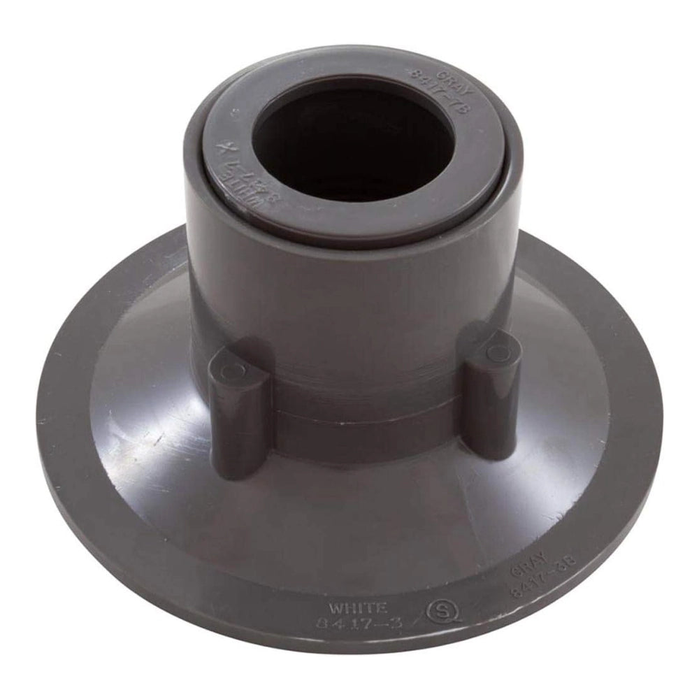 Pentair SwimQuip Slip with 1.5" Slip Bushing Floor Inlet Fitting, 2" Gray | 08417-0100