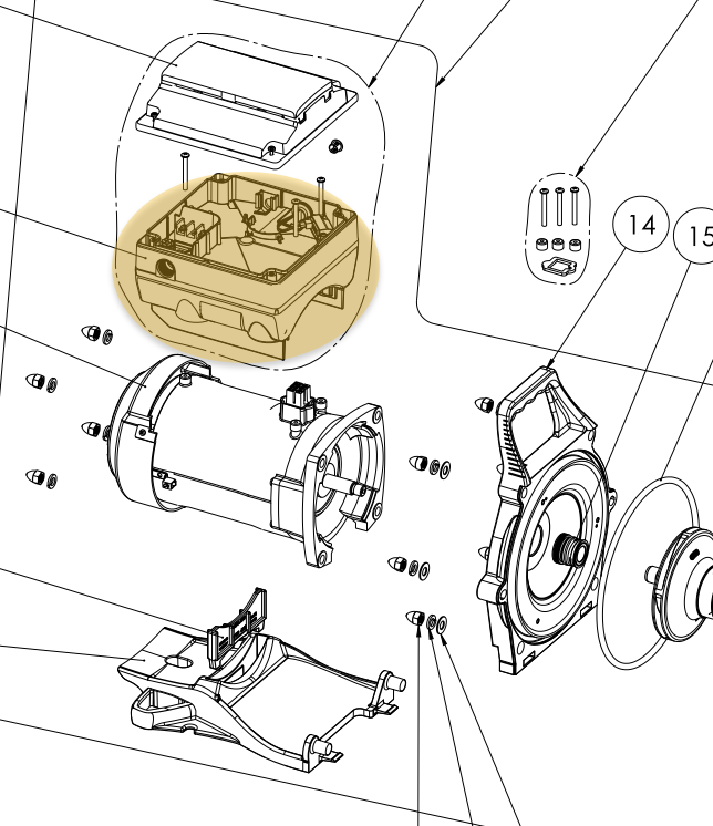 Pentair Current Drive for the IntelliFloXF VSF Pump | 356896Z