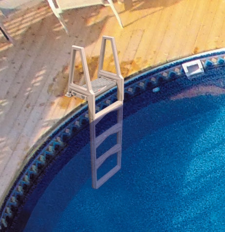 Confer Economy In-Pool Ladder for 48-56" A/G Pools, Warm Gray | 635-52X