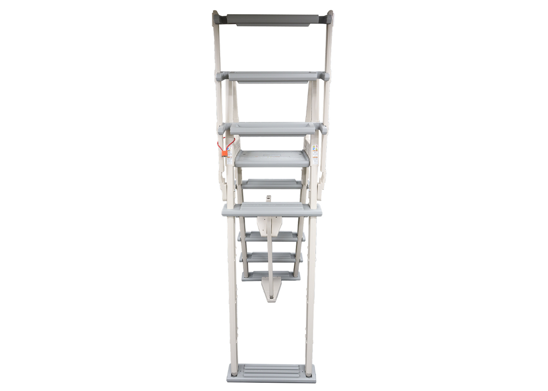 Confer Eliminator Heavy Duty A-Frame Ladder w/ Barrier | 7000X