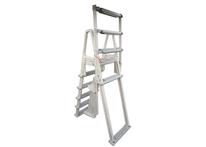 Confer Eliminator Heavy Duty A-Frame Ladder w/ Barrier | 7000X
