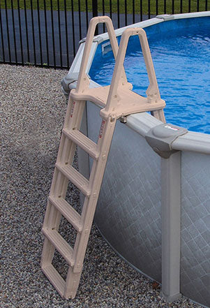 Confer Evolution A-Frame Ladder, Warm Gray | 7100X