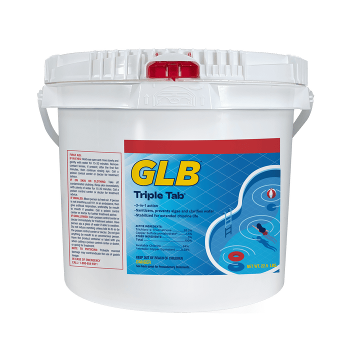 GLB Triple Tab Chlorinating Tablets, 10 LB | 71445A