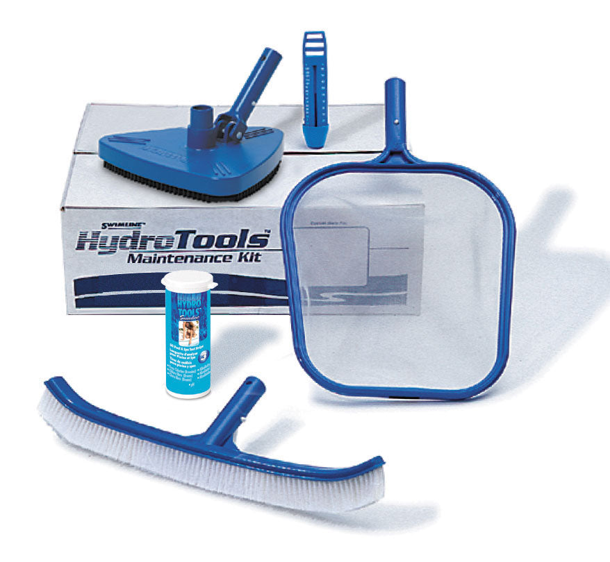 Swimline Hydrotools Pool Maintenance Kit w/ Test Strips | 8611