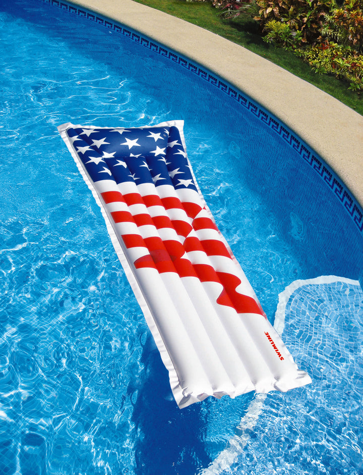 Swimline 72" x 27" Americana Pool Mattress | 90176