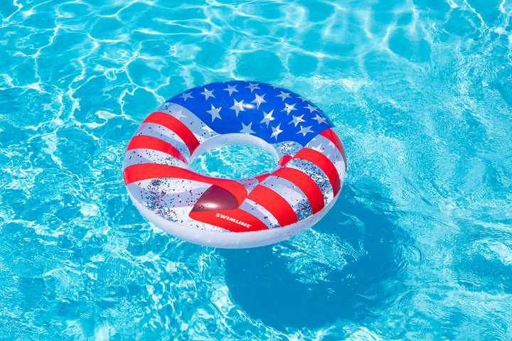 Swimline Americana Glitter Ring, 36" | 90199