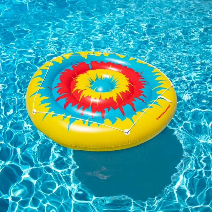 Swimline 65" Tie Dye Island Inflatable Pool Lounger | 90502