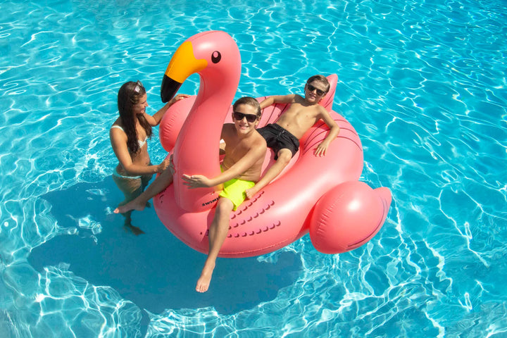 Swimline Giant Flamingo Ride-On Pool Float | 90627