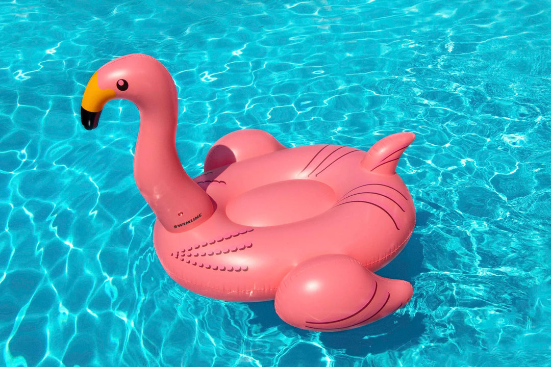 Swimline Giant Flamingo Ride-On Pool Float | 90627