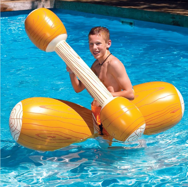 Swimline Pool Log Flume Joust Set - Inflatable Pool Toys – Poolaroo