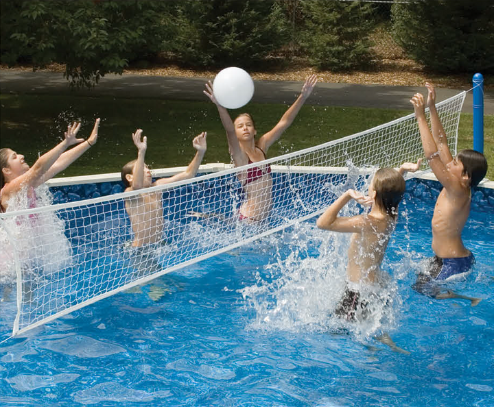 Swimline Jammin' Above-Ground Cross Pool Volleyball Game | 9187