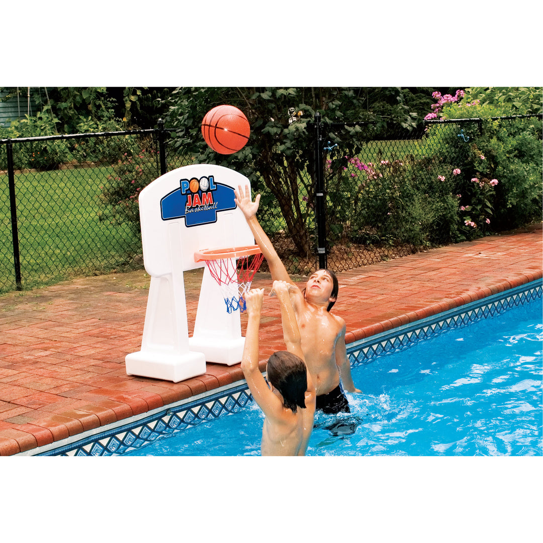 Swimline Pool Jam Volleyball & Basketball Combo for In-Ground Pools | 9190