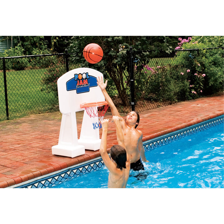Swimline Pool Jam Volleyball & Basketball Combo for In-Ground Pools | 9190