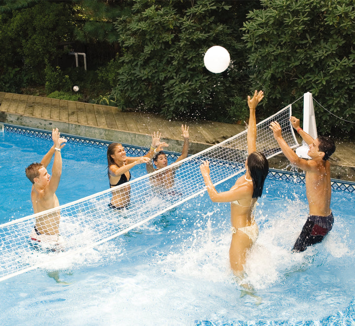 Swimline Pool Jam Volleyball & Basketball Combo for In-Ground Pools | 9190