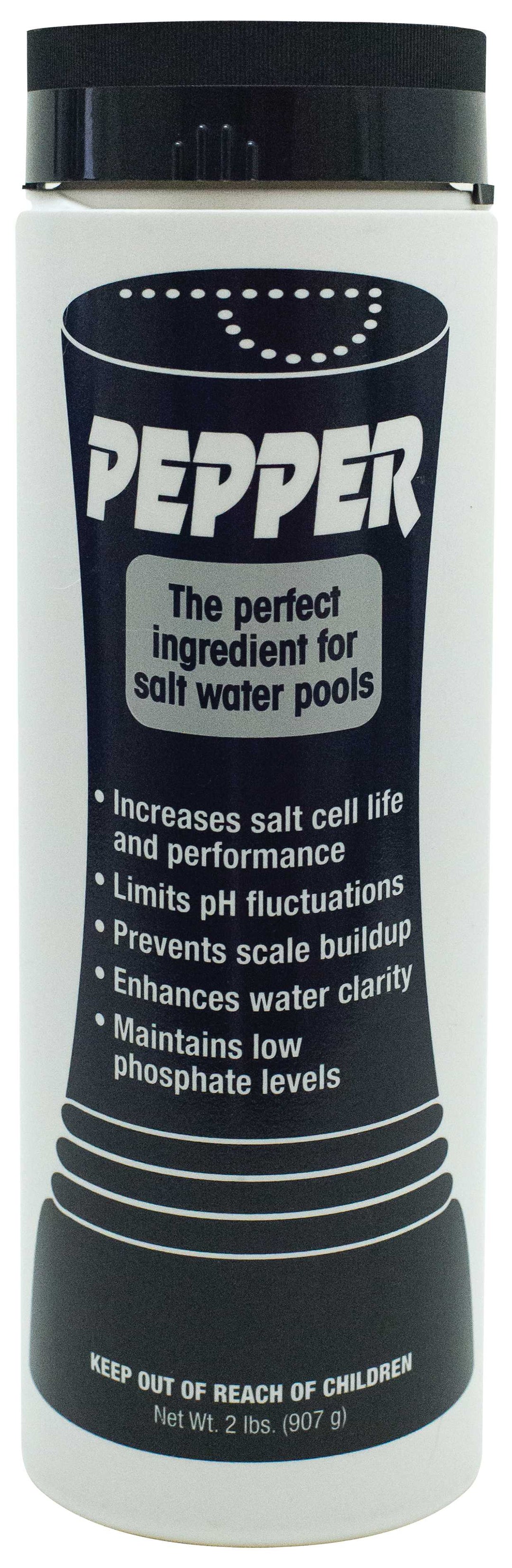 Pepper Salt Water Pool Maintenance Chemical Balancer | PEP2