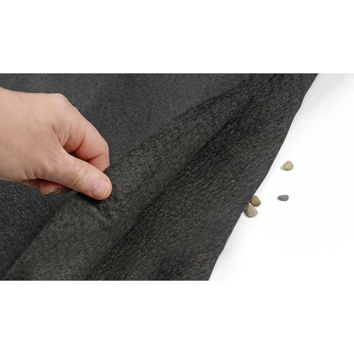 GLI 18' x 33' Oval Armor Shield Liner Floor Pad | 70-1833OV-BLK-160