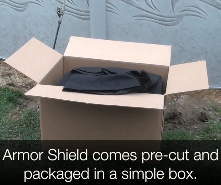 GLI 18' x 33' Oval Armor Shield Liner Floor Pad | 70-1833OV-BLK-160