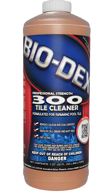 Bio-Dex 300 Tile Cleaner 32 oz - Removes Calcium & Oil – Poolaroo