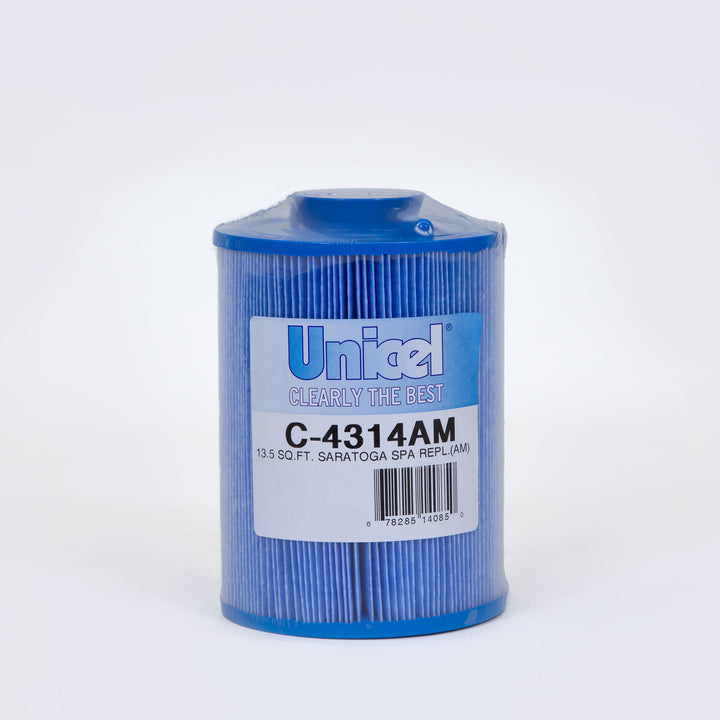 Unicel C-4314AM Antimicrobial Spa Filter Cartridge | 13.5 Sq. Ft. | Saratoga Spas