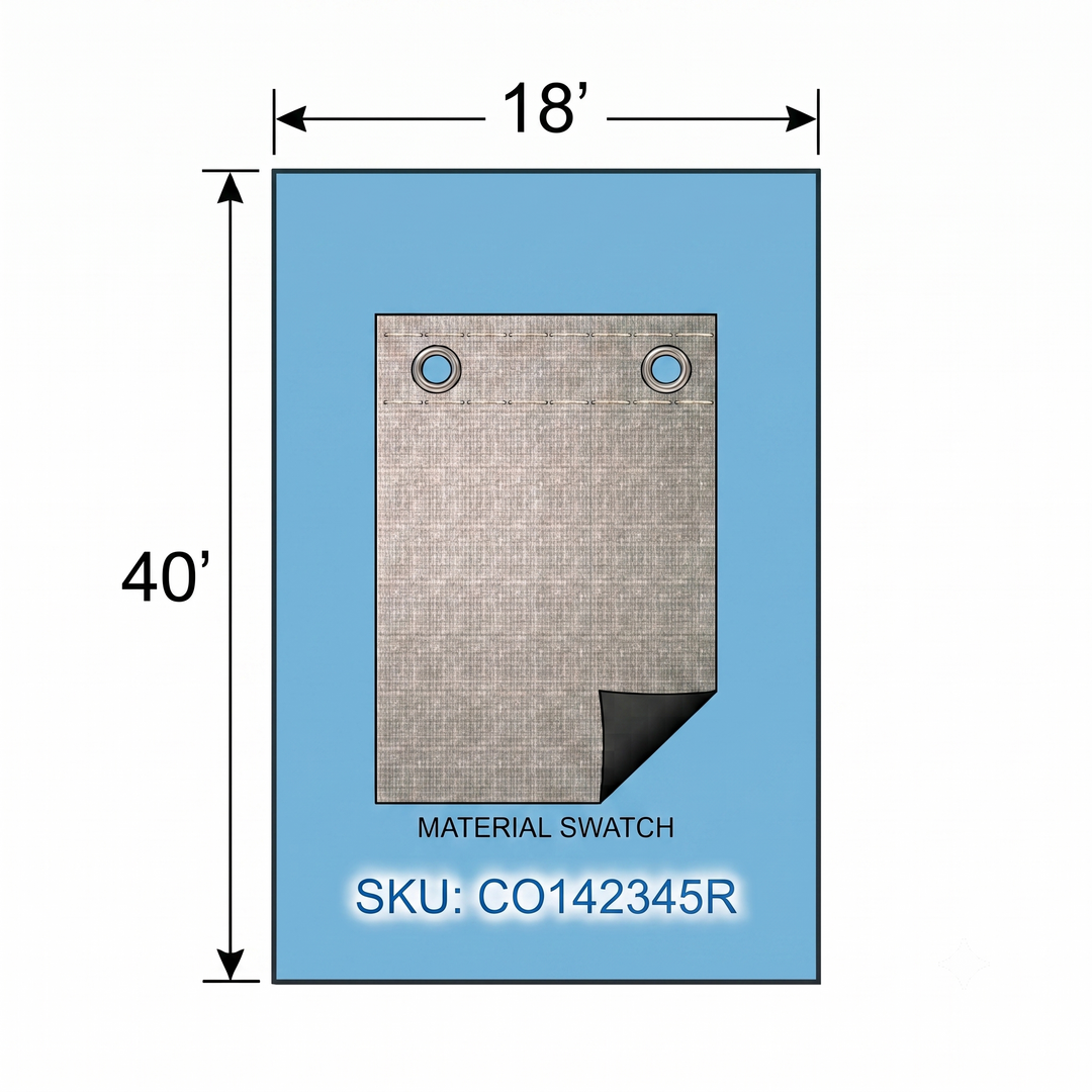 Swimline Silver King Rectangular In Ground Winter Pool Covers, Green/Black, 15 Year Warranty