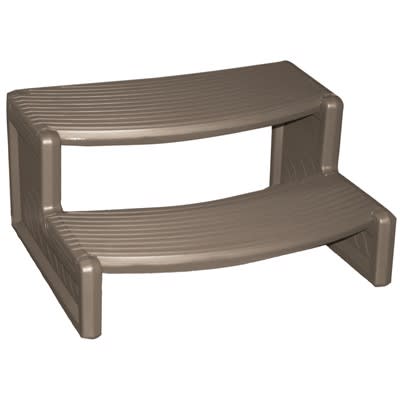 Color Hs2 Confer Plastics Handi-Step Spa Steps Portobello Color HS2-P – Poolaroo