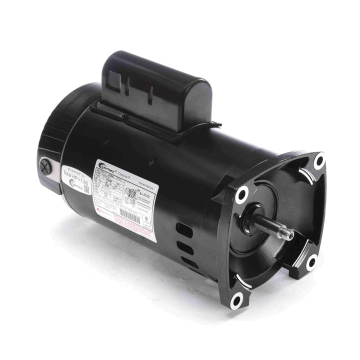Century Pool Pump Motor 1HP 1-Speed 1 Phase 60Hz 208-230/115V 56Y Frame | B2841V1