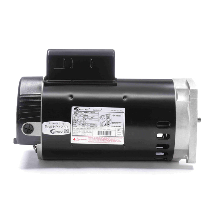 Century Pool Pump Motor 2HP 1-Speed 1 Phase 60Hz 208-230V 56Y Frame | B2843