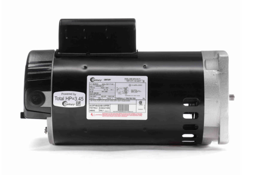 Century Pool Pump Motor 3HP 1-Speed 1 Phase 60Hz 208-230V 56Y Frame | B2844