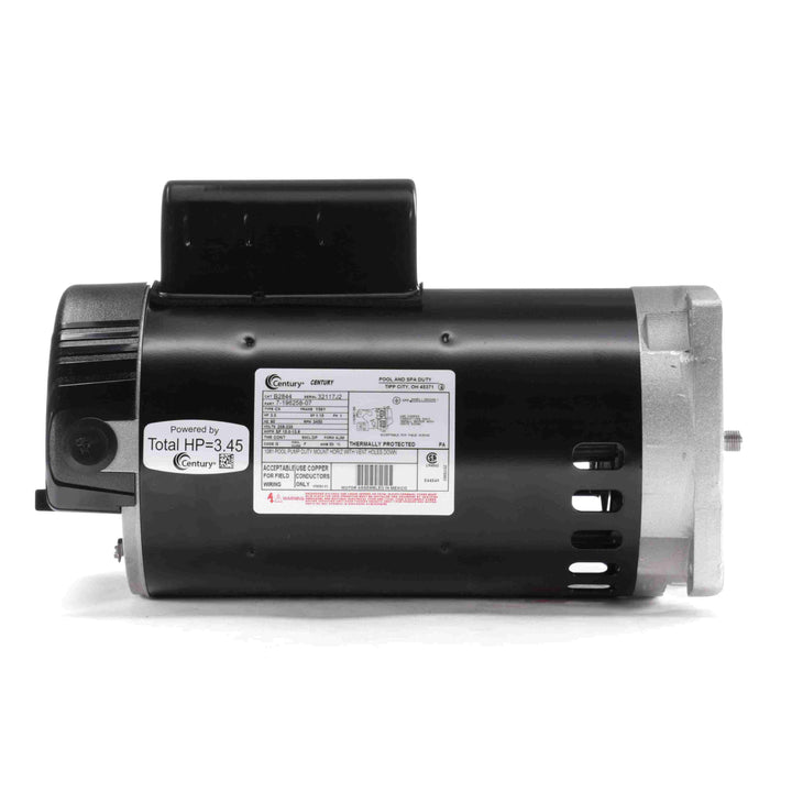 Century Pool Pump Motor 3HP 1-Speed 1 Phase 60Hz 208-230V 56Y Frame | B2844
