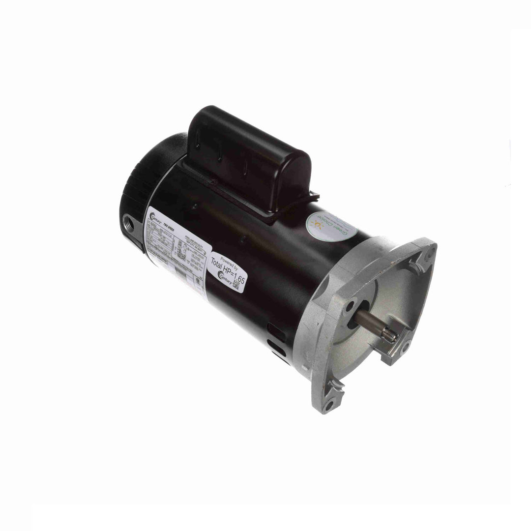 Century Pool Pump Motor 1HP 2-Speed 1 Phase 60Hz 230V 56Y Frame | B2982