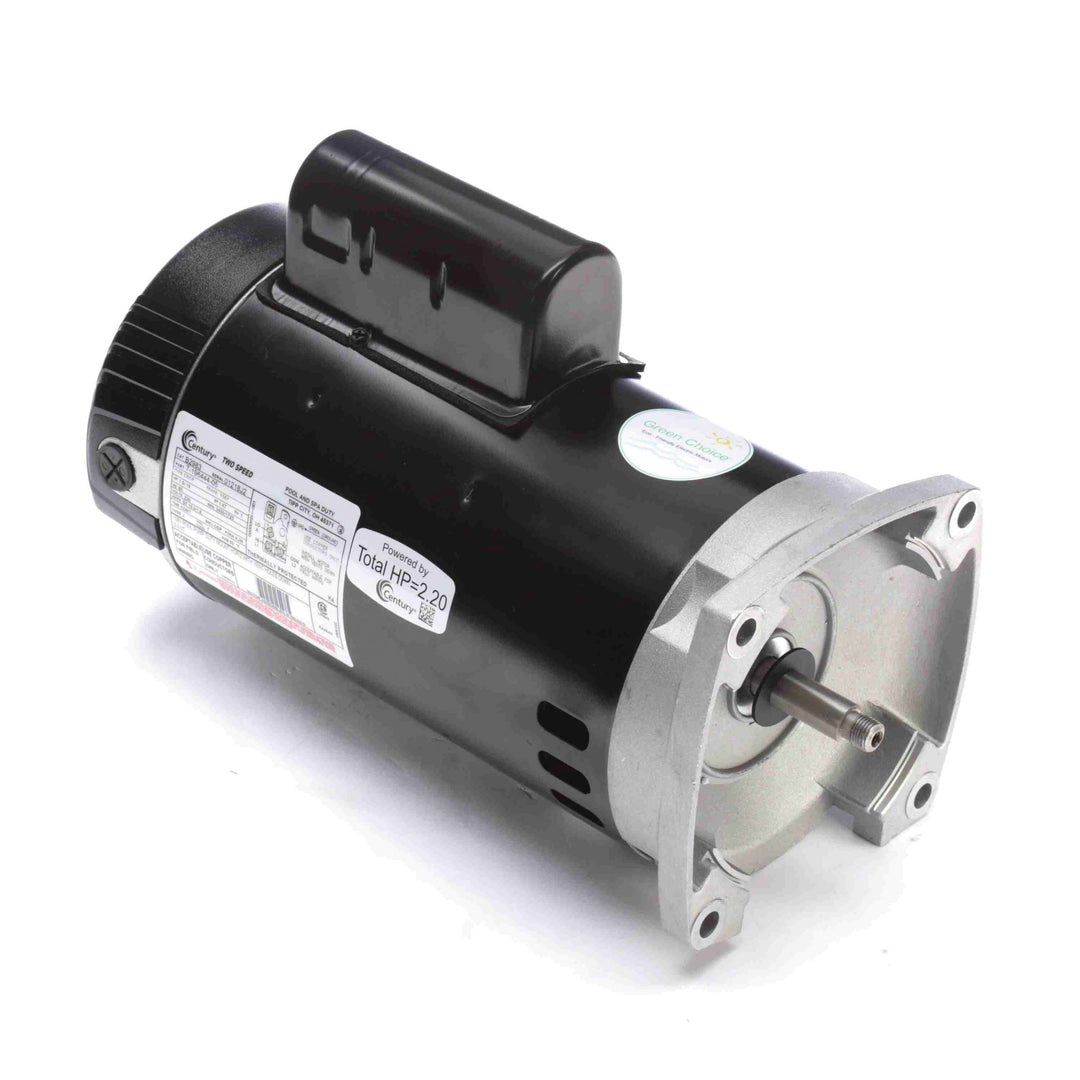 Century Pool Pump Motor 1.5HP 2-Speed 1 Phase 60Hz 230V 56Y Frame | B2983