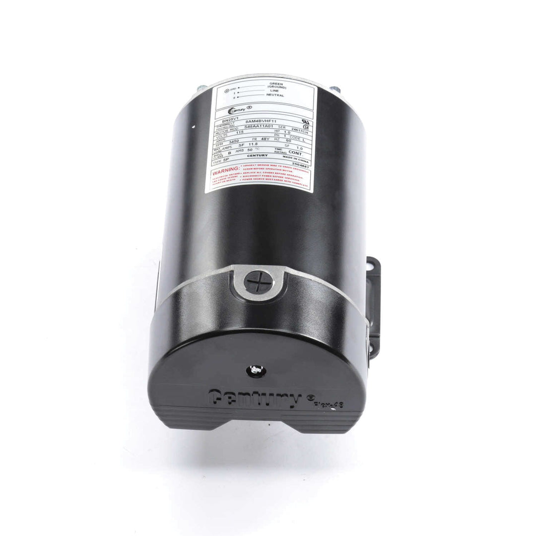 Century Thru-Bolt Pool Pump Motor 1HP 1-Speed 48Y Frame | BN25V1