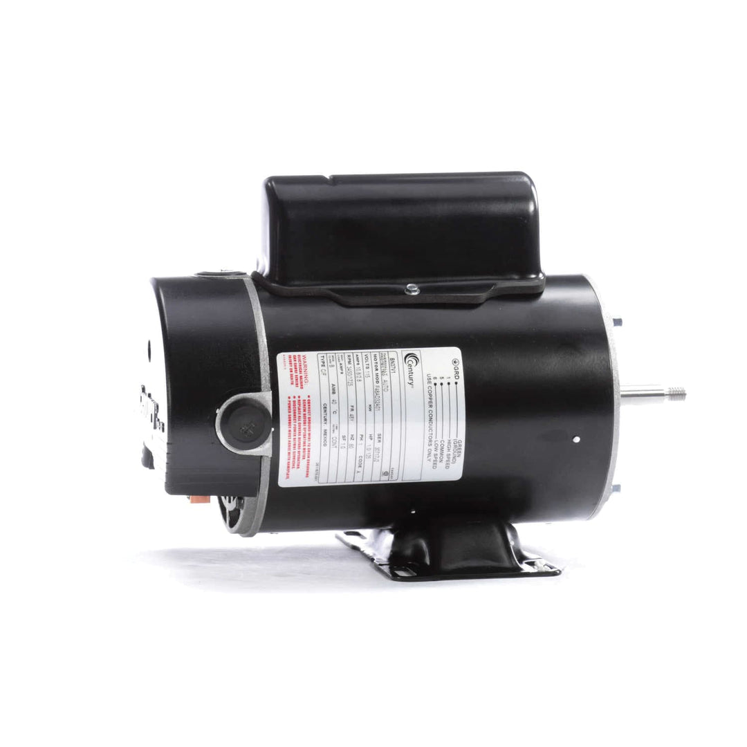 Century Pool Pump Motor, 1HP 48Y 2-Speed 115V | BN37V1