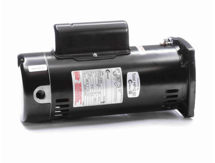 Century Pool Pump Motor Square Flange 2HP 1-Speed 230V 48Y Frame | SQ1202