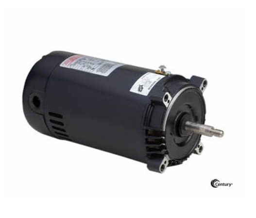Century Pool Pump Motor Threaded Shaft 1HP 1-Speed 115/230V 56J Frame | ST1102
